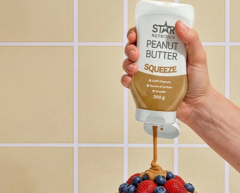 Star Nutrition Peanut Butter Squeeze -10% Tilbudet gjelder til og med den 31. oktober